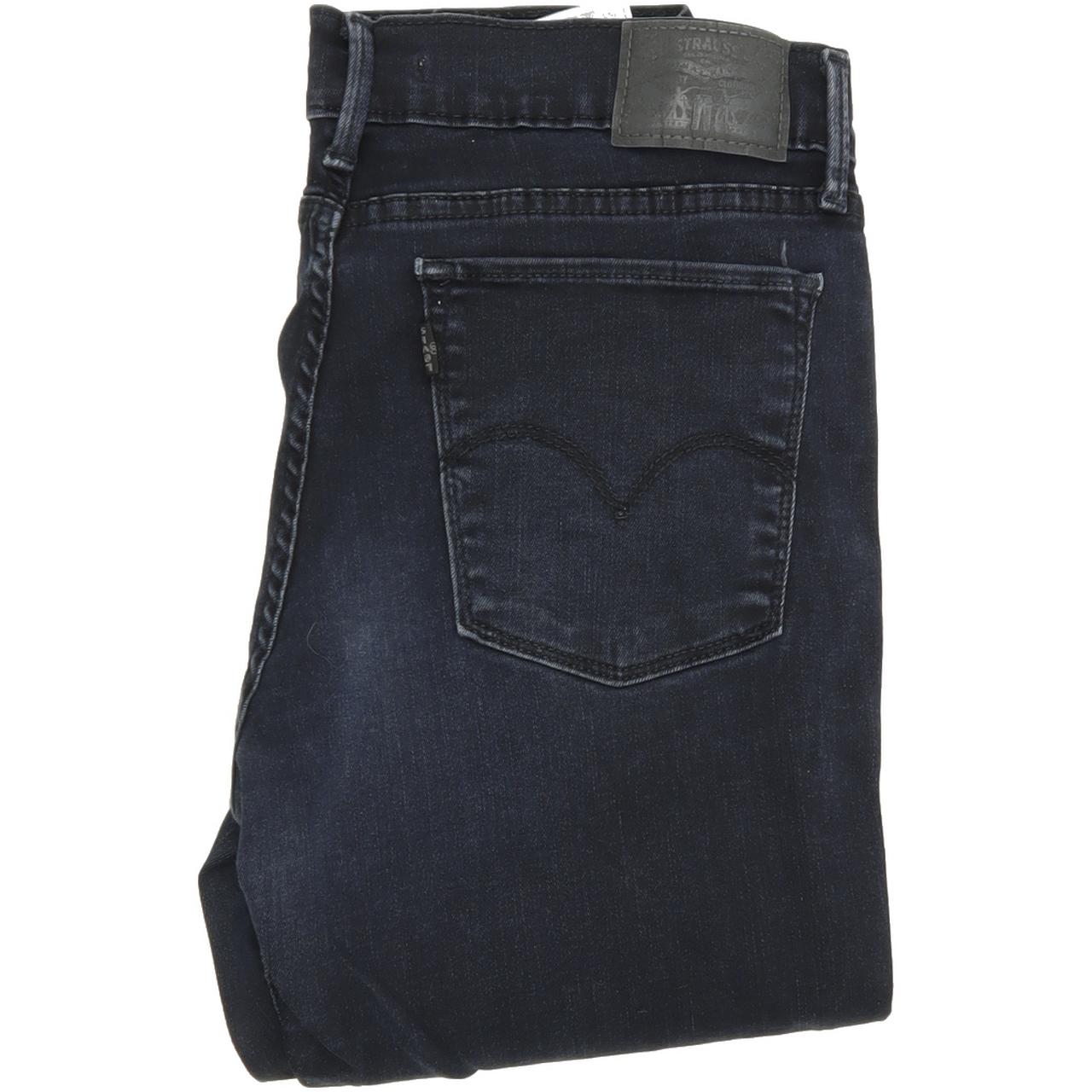 Levi's 710 Women Blue Skinny Slim Stretch Jeans W29 L30