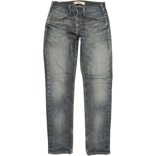 Levi's 519 Men Blue Skinny Slim Jeans W30 L34