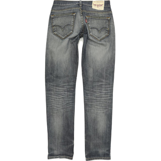 Levi's 519 Men Blue Skinny Slim Jeans W30 L34
