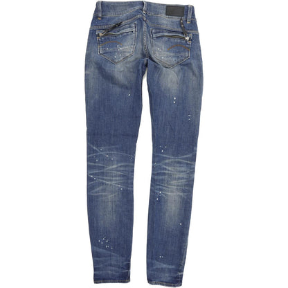 G-Star Midge Cody Women Blue Skinny Slim Stretch Jeans W24 L30