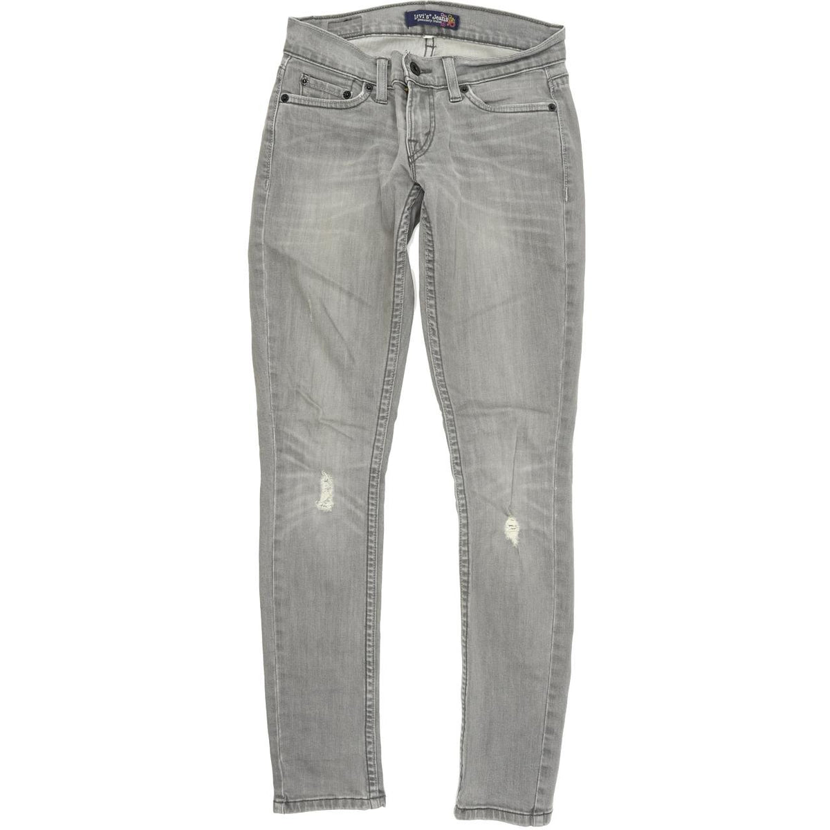 Levi's Women Grey Skinny Slim Stretch Jeans W26 L30