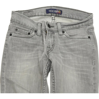 Levi's Women Grey Skinny Slim Stretch Jeans W26 L30
