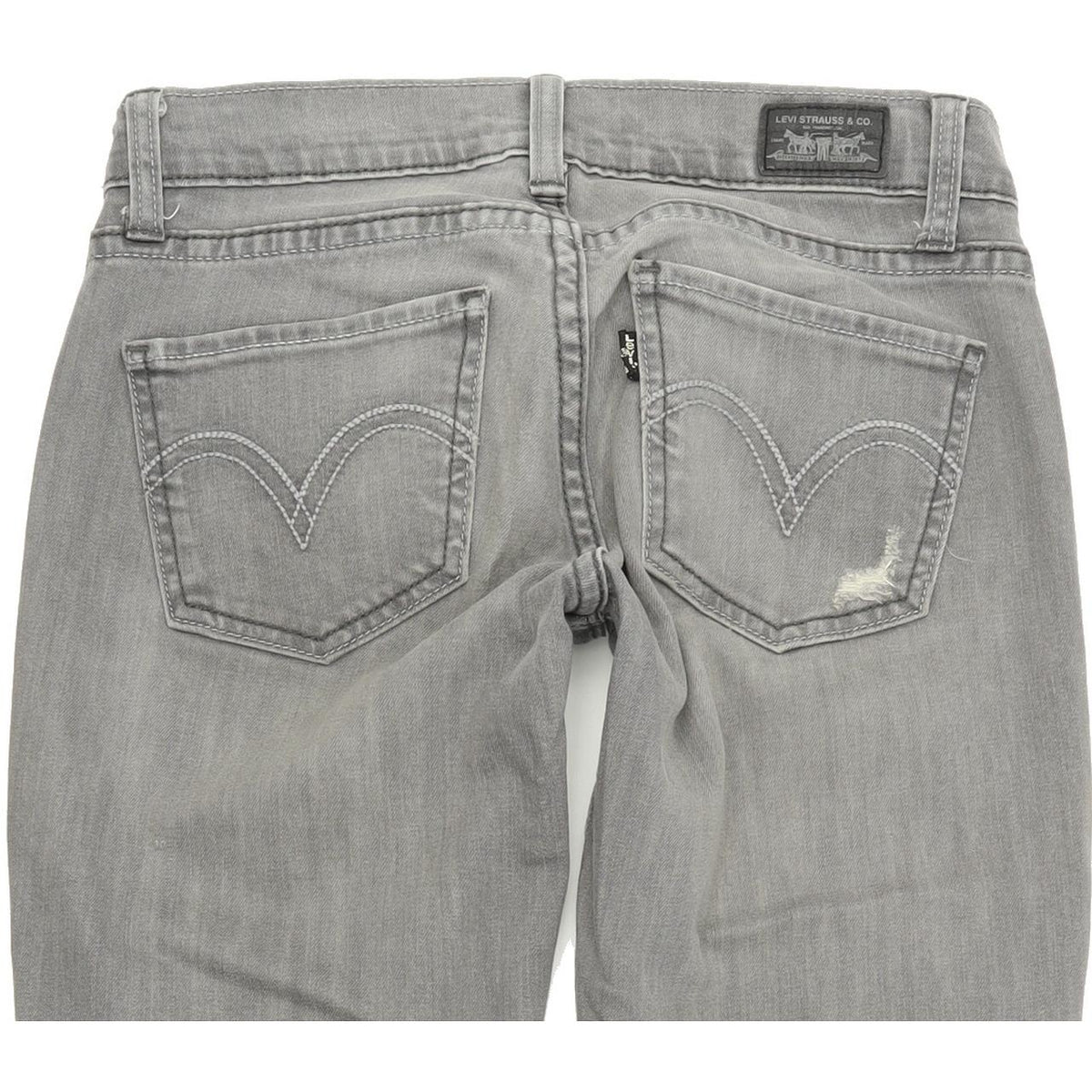 Levi's Women Grey Skinny Slim Stretch Jeans W26 L30