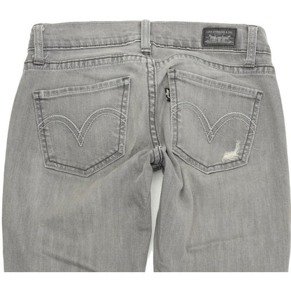 Levi's Women Grey Skinny Slim Stretch Jeans W26 L30