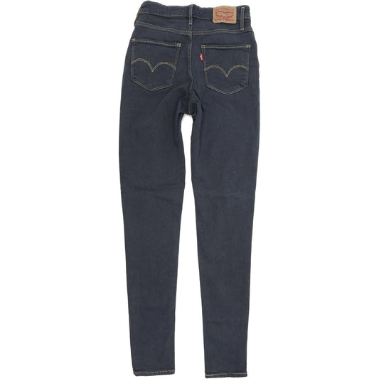 Levi's 721 High Rise Women Blue Skinny Slim Stretch Jeans W25 L30