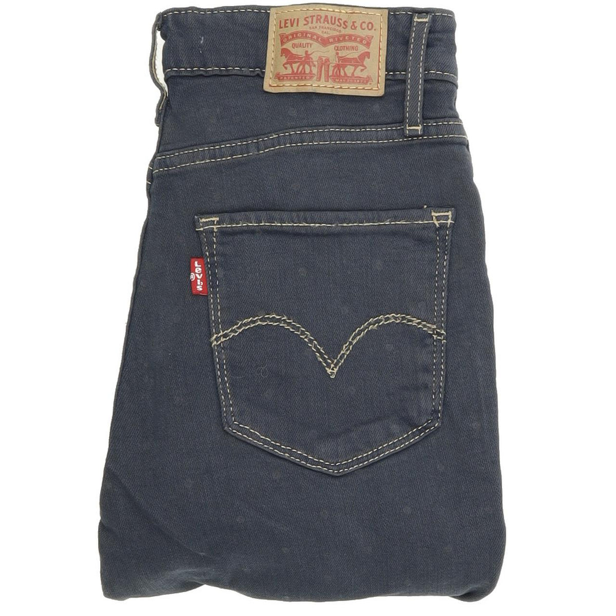 Levi's 721 High Rise Women Blue Skinny Slim Stretch Jeans W25 L30
