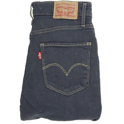 Levi's 721 High Rise Women Blue Skinny Slim Stretch Jeans W25 L30