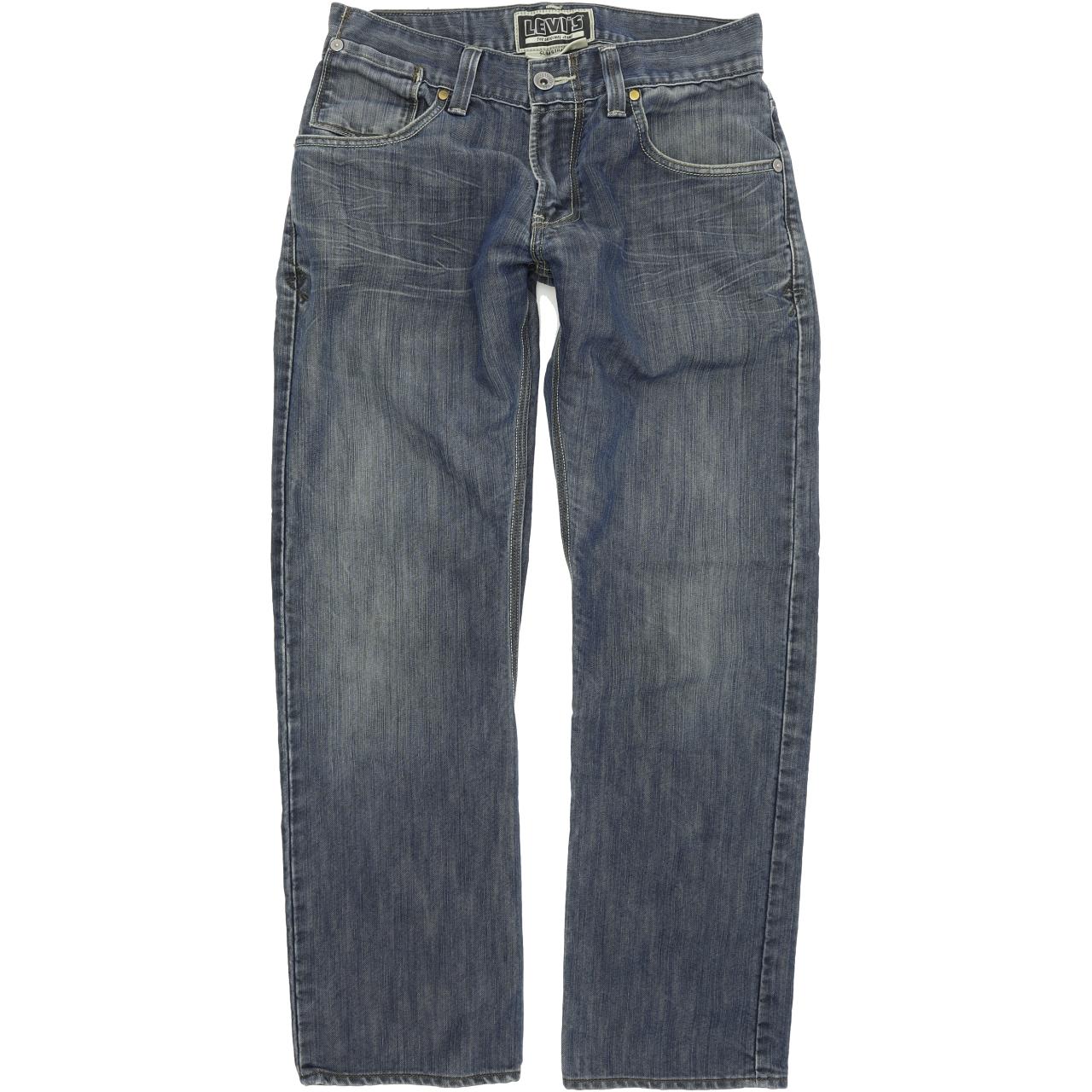 Levi's 514 Men Blue Straight Slim Jeans W31 L30