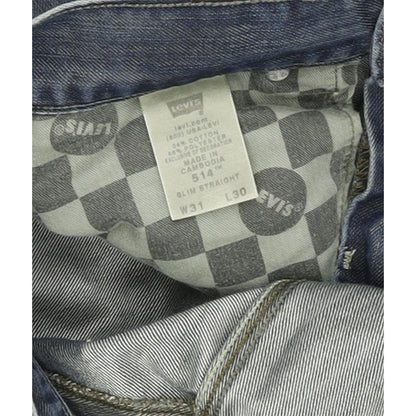 Levi's 514 Men Blue Straight Slim Jeans W31 L30
