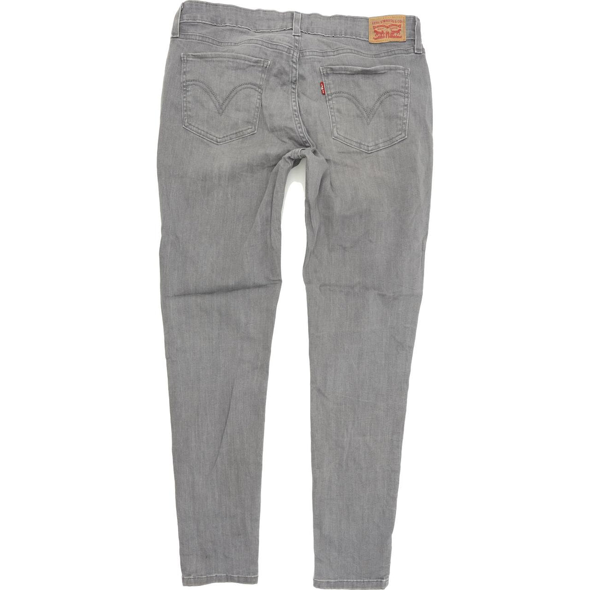 Levi's 535 Women Grey Skinny Slim Stretch Jeans W32 L30