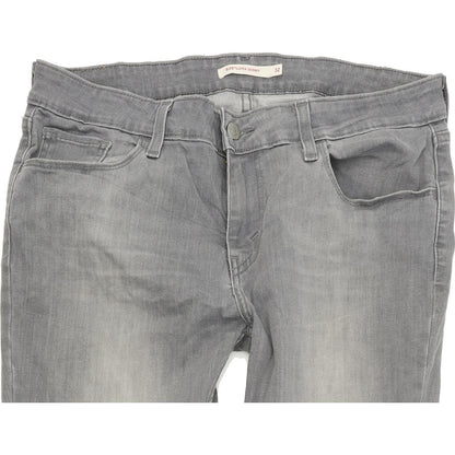 Levi's 535 Women Grey Skinny Slim Stretch Jeans W32 L30