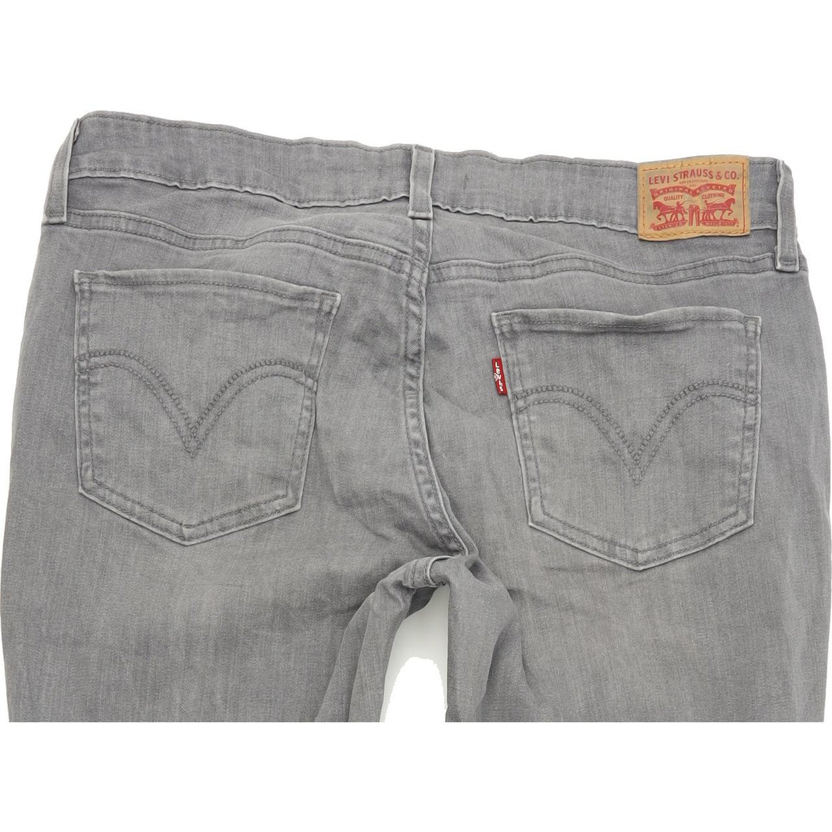 Levi's 535 Women Grey Skinny Slim Stretch Jeans W32 L30