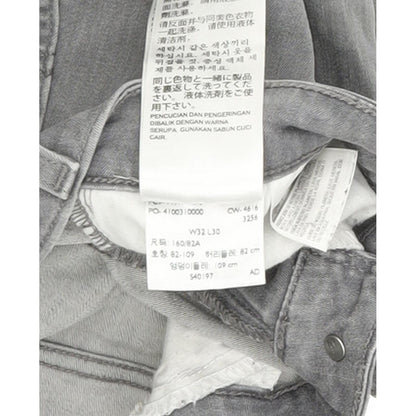 Levi's 535 Women Grey Skinny Slim Stretch Jeans W32 L30