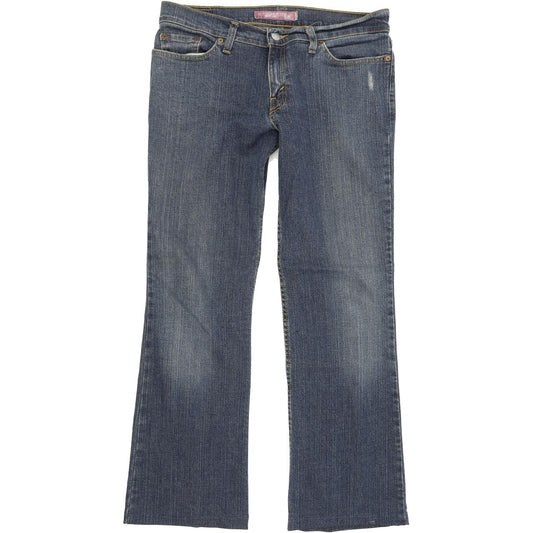 Levi's 518 Women Blue Bootcut Regular Stretch Jeans W30 L29
