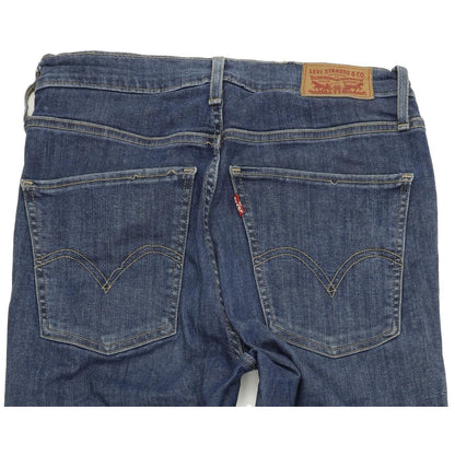 Levi's Mile High Rise Women Blue Skinny Slim Stretch Jeans W27 L30