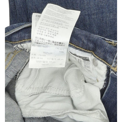 Levi's Mile High Rise Women Blue Skinny Slim Stretch Jeans W27 L30