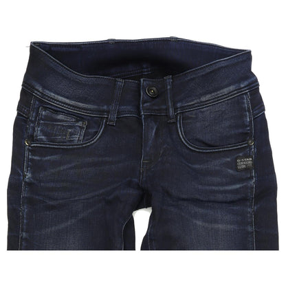 G-Star Midge Cody Women Blue Skinny Slim Stretch Jeans W26 L34