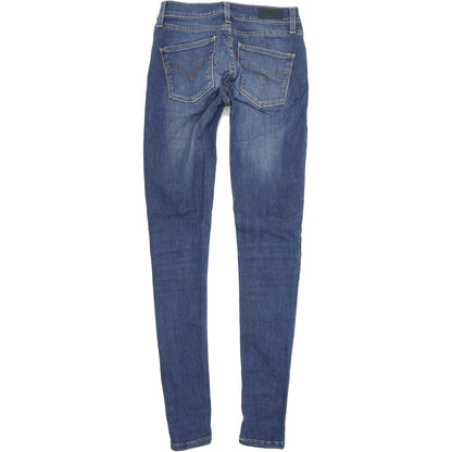 Levi's Super  Women Blue Skinny Slim Stretch Jeans W25 L30