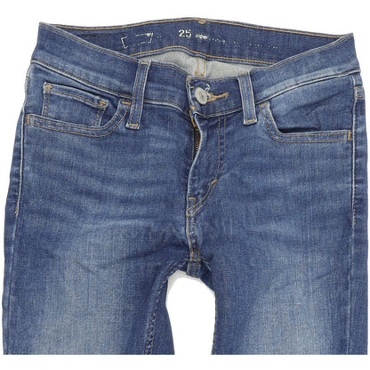 Levi's Super  Women Blue Skinny Slim Stretch Jeans W25 L30