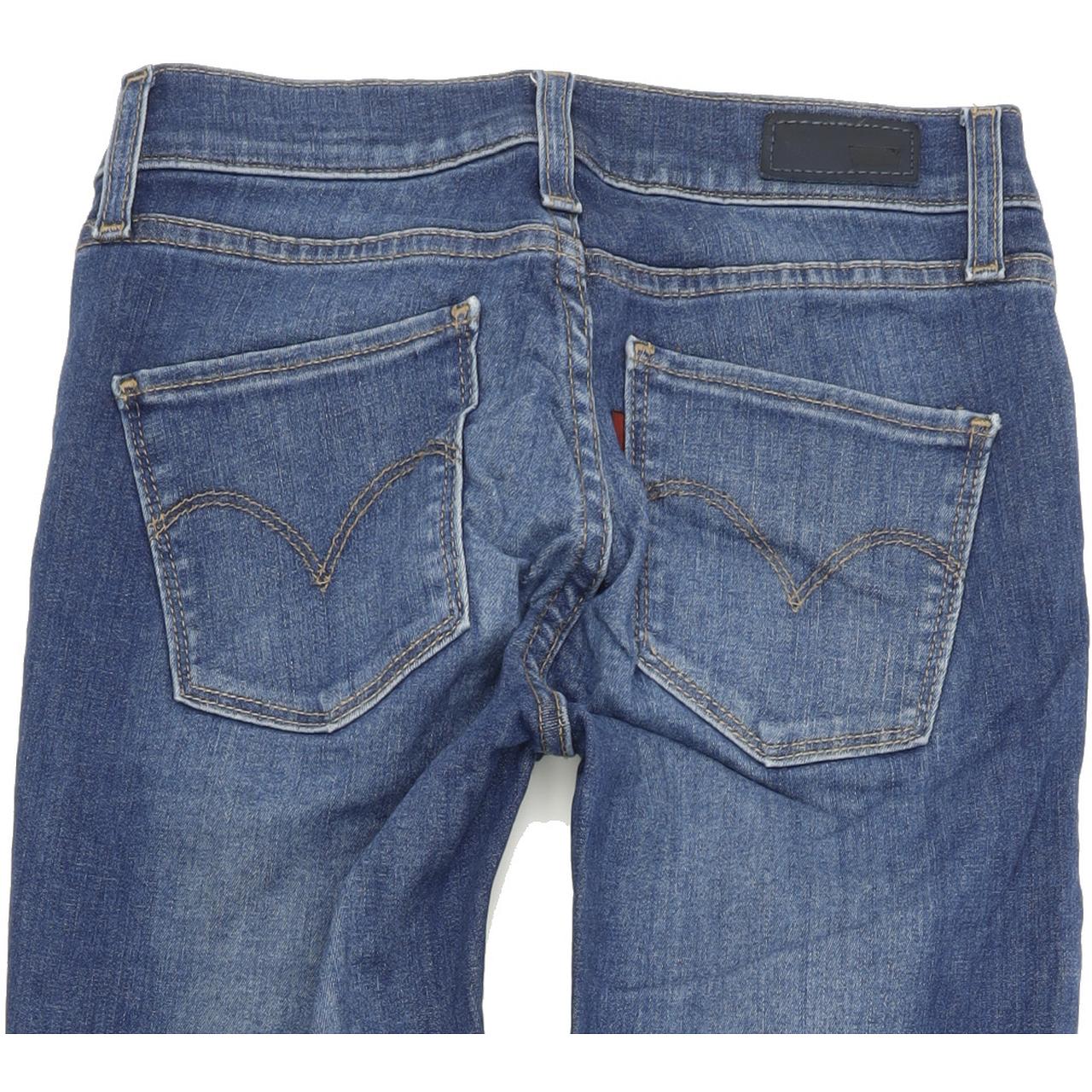 Levi's Super  Women Blue Skinny Slim Stretch Jeans W25 L30