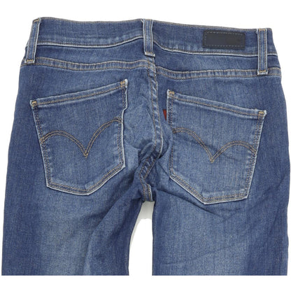 Levi's Super  Women Blue Skinny Slim Stretch Jeans W25 L30