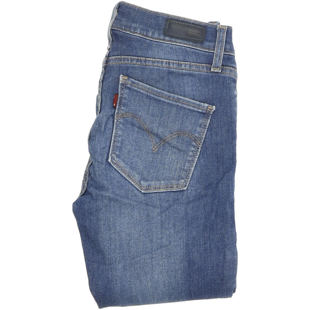 Levi's Super  Women Blue Skinny Slim Stretch Jeans W25 L30