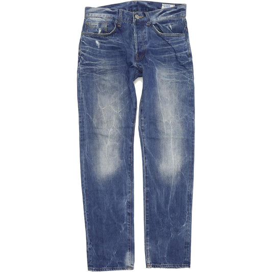 G-Star 3301 Men Blue Straight Regular Jeans W30 L32