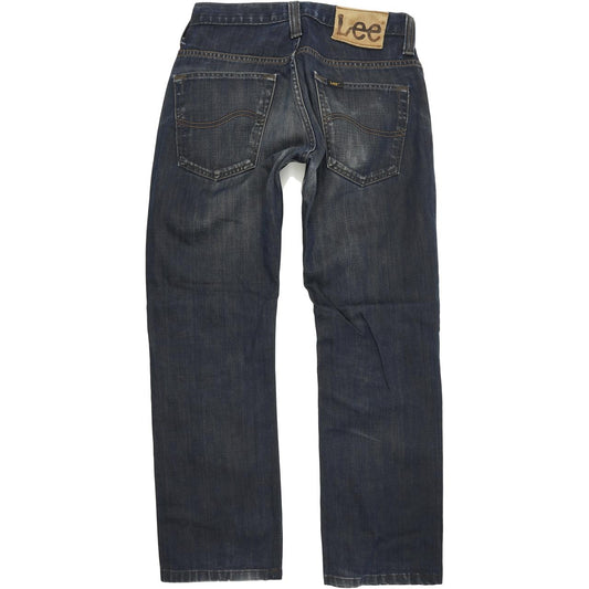 Lee Knox Men Blue Straight Regular Jeans W30 L29