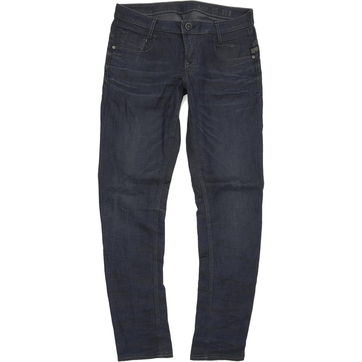 G-Star New Radar Women Blue Tapered Slim Stretch Jeans W29 L32