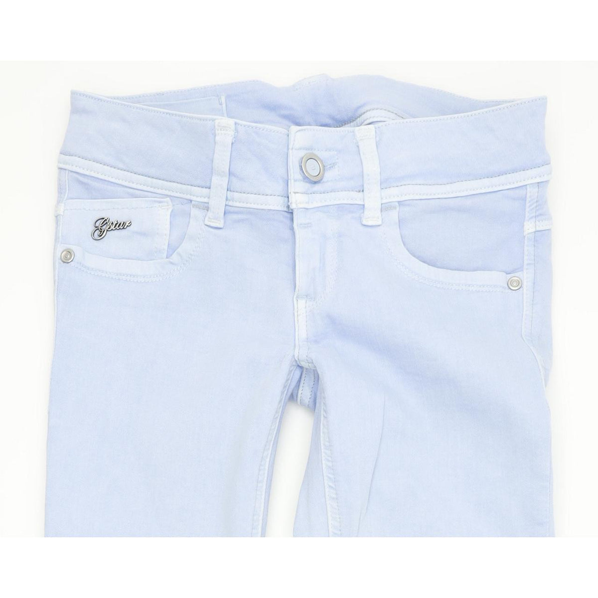 G-Star Lynn Coj Women Blue Skinny Slim Stretch Jeans W26 L32