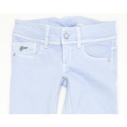 G-Star Lynn Coj Women Blue Skinny Slim Stretch Jeans W26 L32