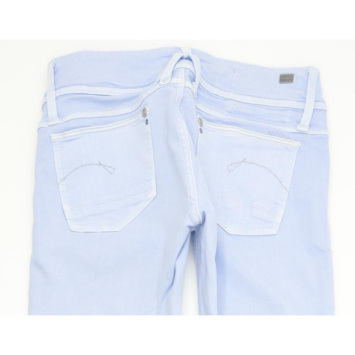 G-Star Lynn Coj Women Blue Skinny Slim Stretch Jeans W26 L32