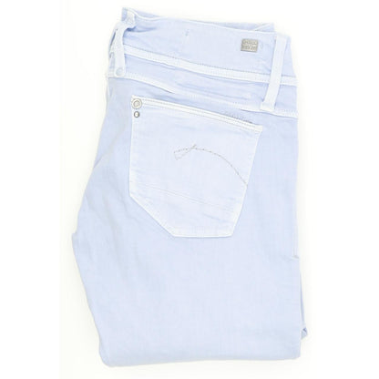 G-Star Lynn Coj Women Blue Skinny Slim Stretch Jeans W26 L32