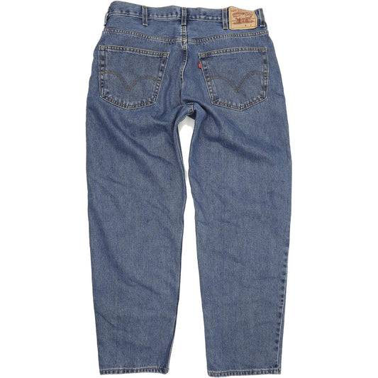 Levi's Men Blue Straight Relaxed Jeans W38 L32