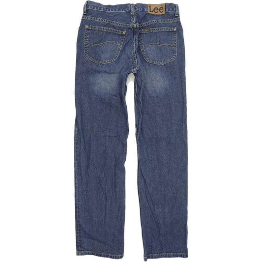 Lee Chicago Men Blue Straight Regular Jeans W32 L32