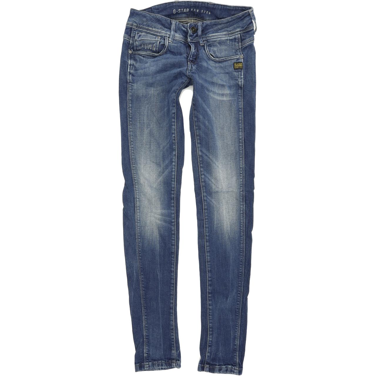 G-Star Midge Cody Men Blue Skinny Slim Stretch Jeans W25 L34