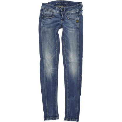 G-Star Midge Cody Men Blue Skinny Slim Stretch Jeans W25 L34