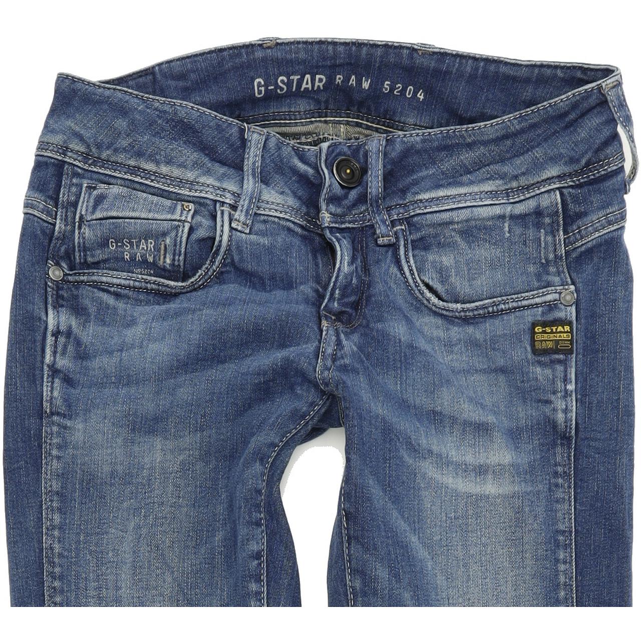 G-Star Midge Cody Men Blue Skinny Slim Stretch Jeans W25 L34