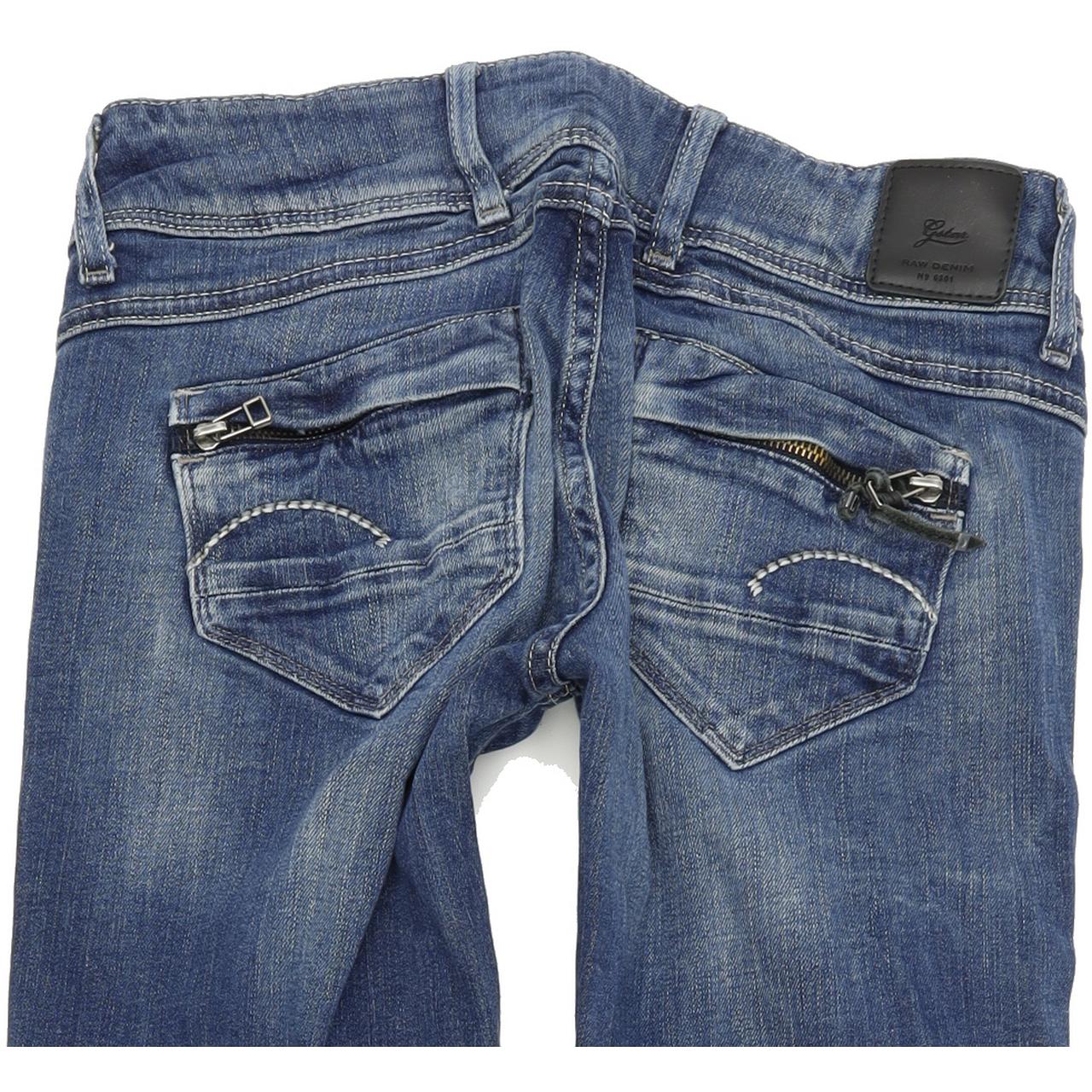 G-Star Midge Cody Men Blue Skinny Slim Stretch Jeans W25 L34