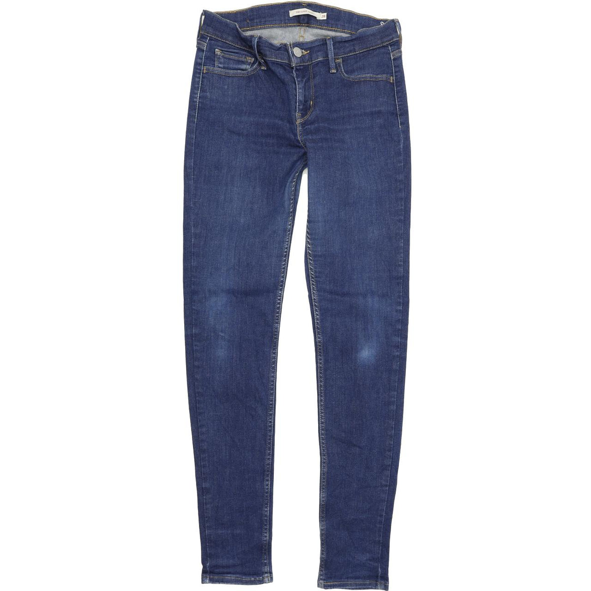 Levi's 710 Women Blue Skinny Slim Stretch Jeans W28 L31