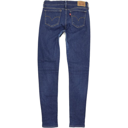 Levi's 710 Women Blue Skinny Slim Stretch Jeans W28 L31