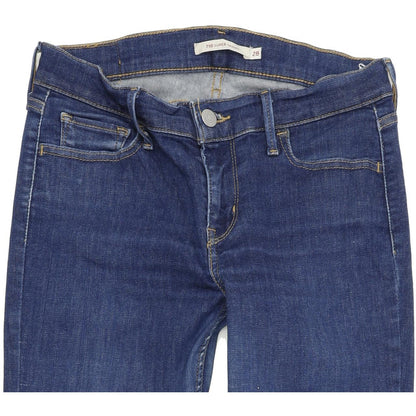 Levi's 710 Women Blue Skinny Slim Stretch Jeans W28 L31