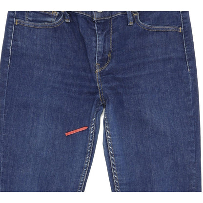 Levi's 710 Women Blue Skinny Slim Stretch Jeans W28 L31