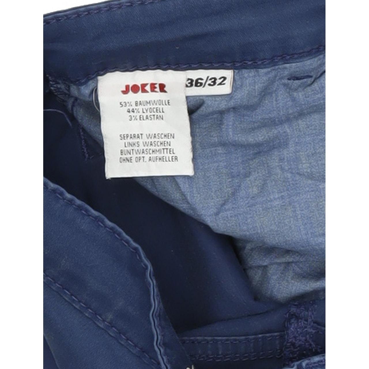 Joker Harlem Walker Men Blue Straight Regular Stretch Jeans W36 L30