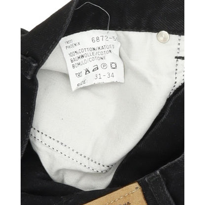 Lee Phoenix Men Black Straight Regular Jeans W31 L34