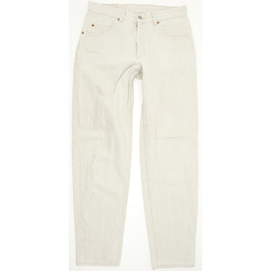 Mustang Men Beige Straight Regular Jeans W33 L34
