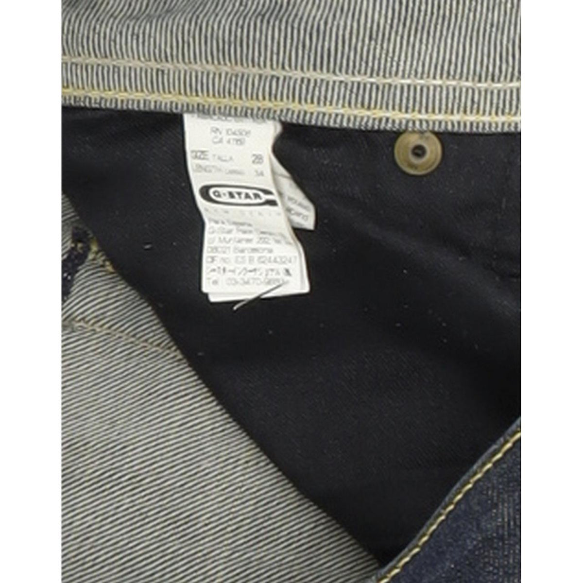 G-Star Core Women Blue Skinny Slim Stretch Jeans W28 L34