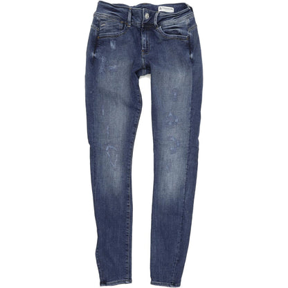 G-Star Lynn D-mid Women Blue Skinny Slim Jeans W30 L32