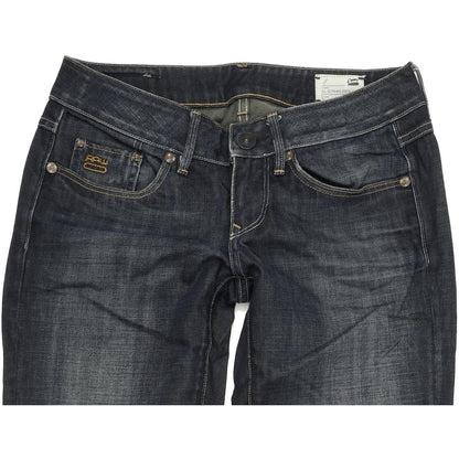 G-Star 3301 Women Blue Straight Regular Jeans W27 L32
