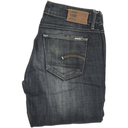 G-Star 3301 Women Blue Straight Regular Jeans W27 L32